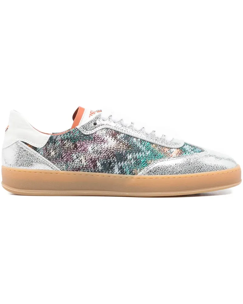 Missoni Gemusterte Sneakers - Grau Grau