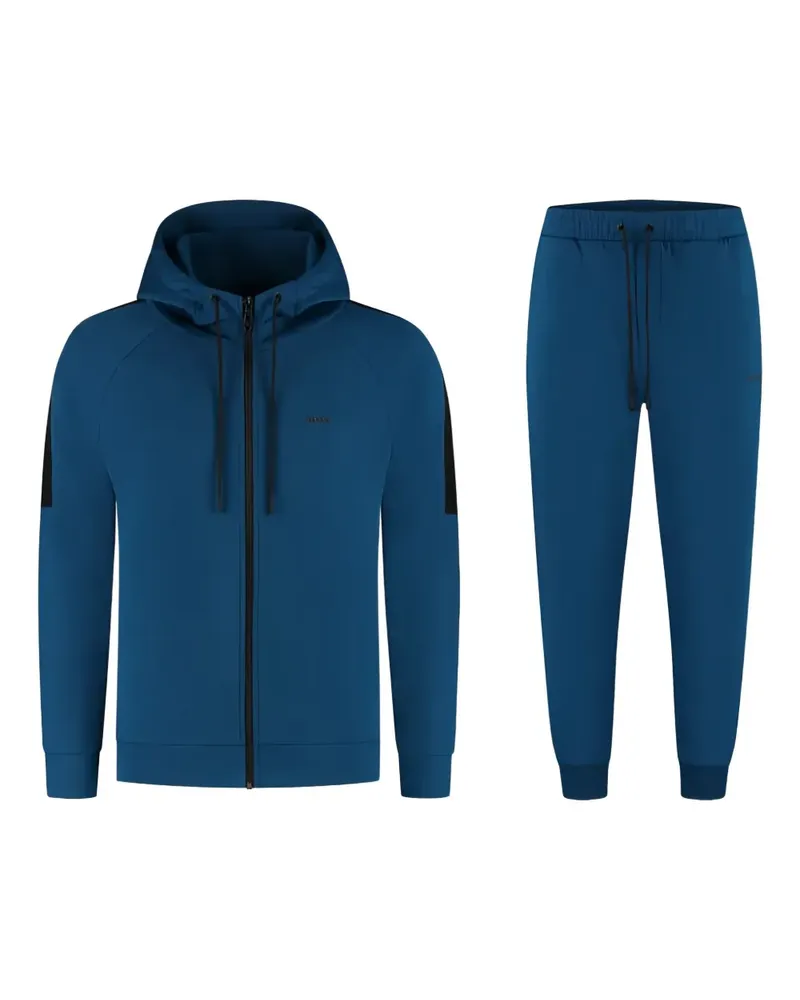 HUGO BOSS logo-detailed tracksuit - Blau Blau