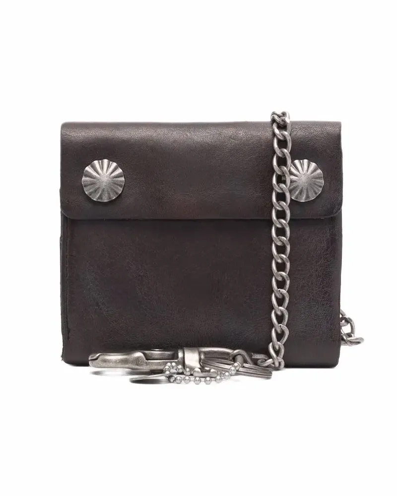 Ralph Lauren Portemonnaie mit Kettendetail - Braun Braun