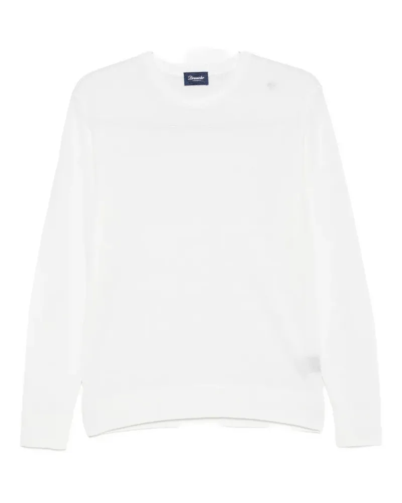 Drumohr  long-sleeve crew-neck sweater - Nude Nude