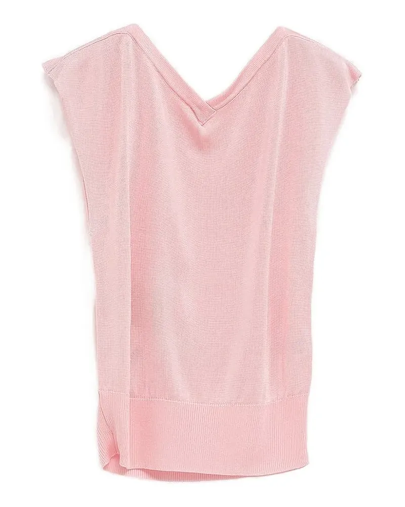 GIMAGUAS Tesa V-neck top - Rosa Rosa