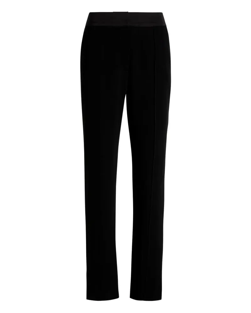 Cinq à Sept Hose mit Saumschlitz - Schwarz Schwarz