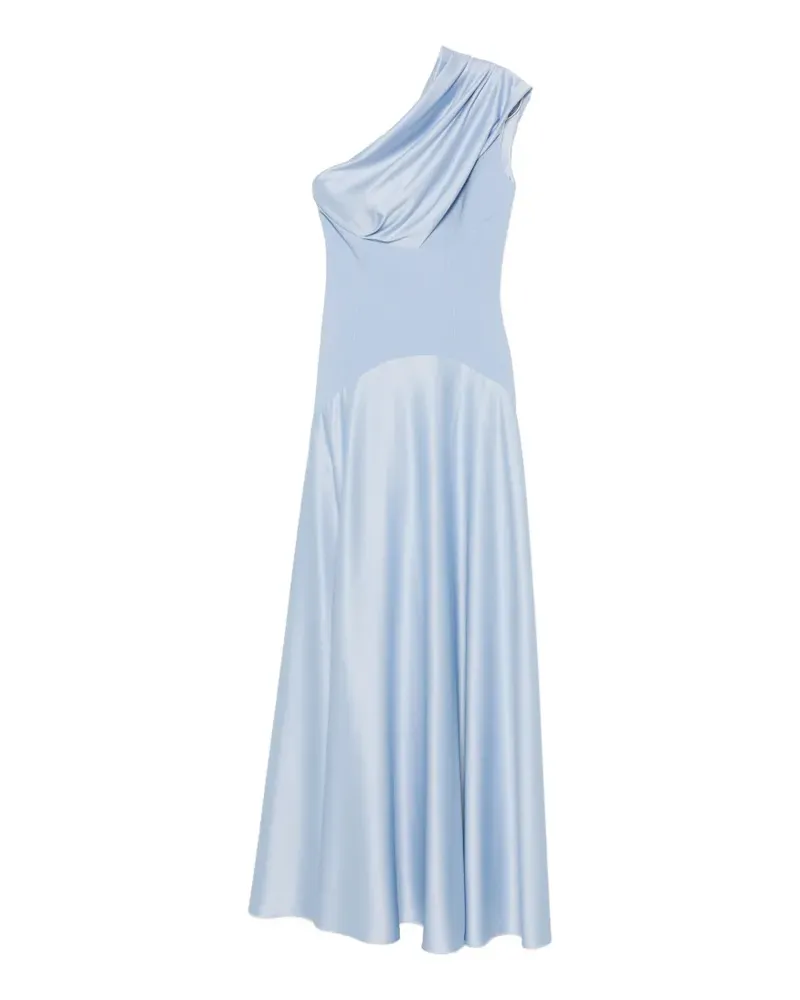 Solace London Gabriela one-shoulder maxi dress - Blau Blau
