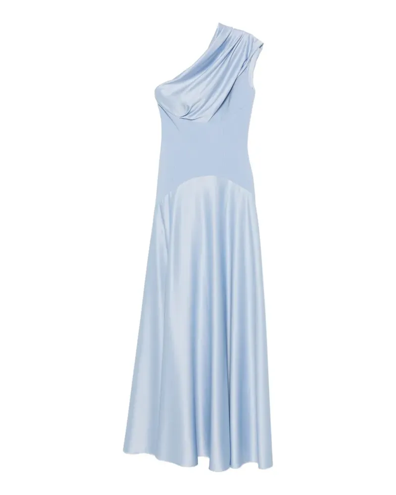 Solace London Gabriela one-shoulder maxi dress - Blau Blau