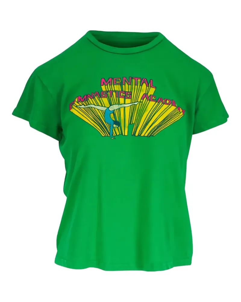 Mother T-Shirt mit grafischem Print - Grün Grün