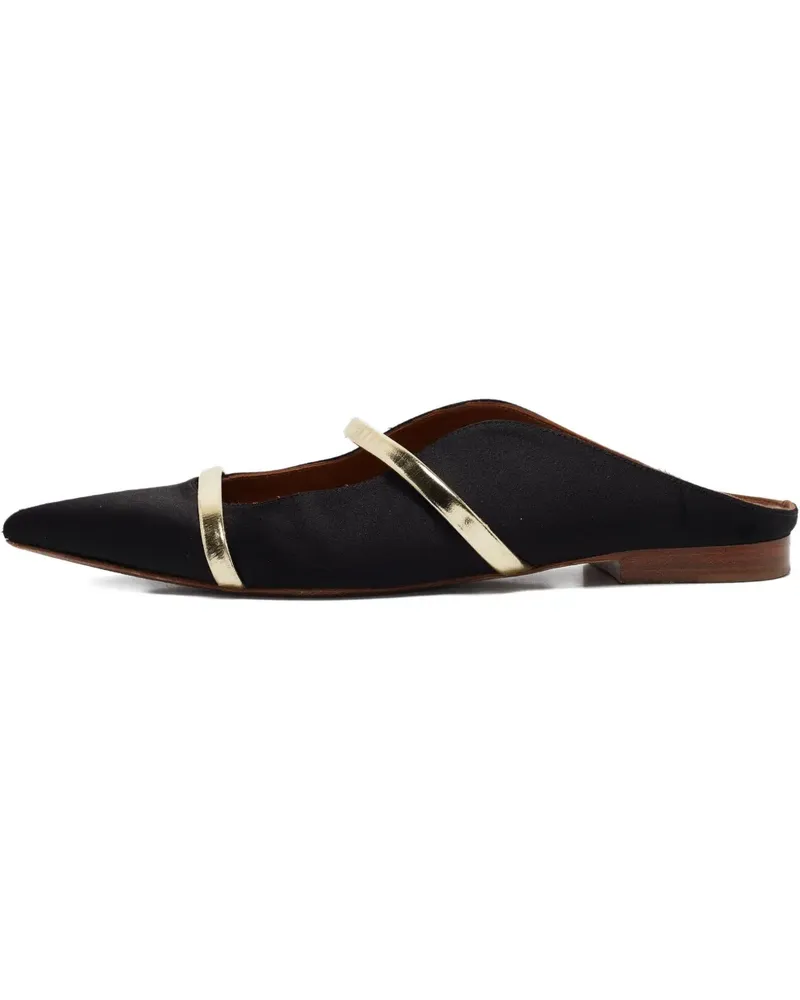 Malone Souliers Spitze Maureen Mules - Schwarz Schwarz