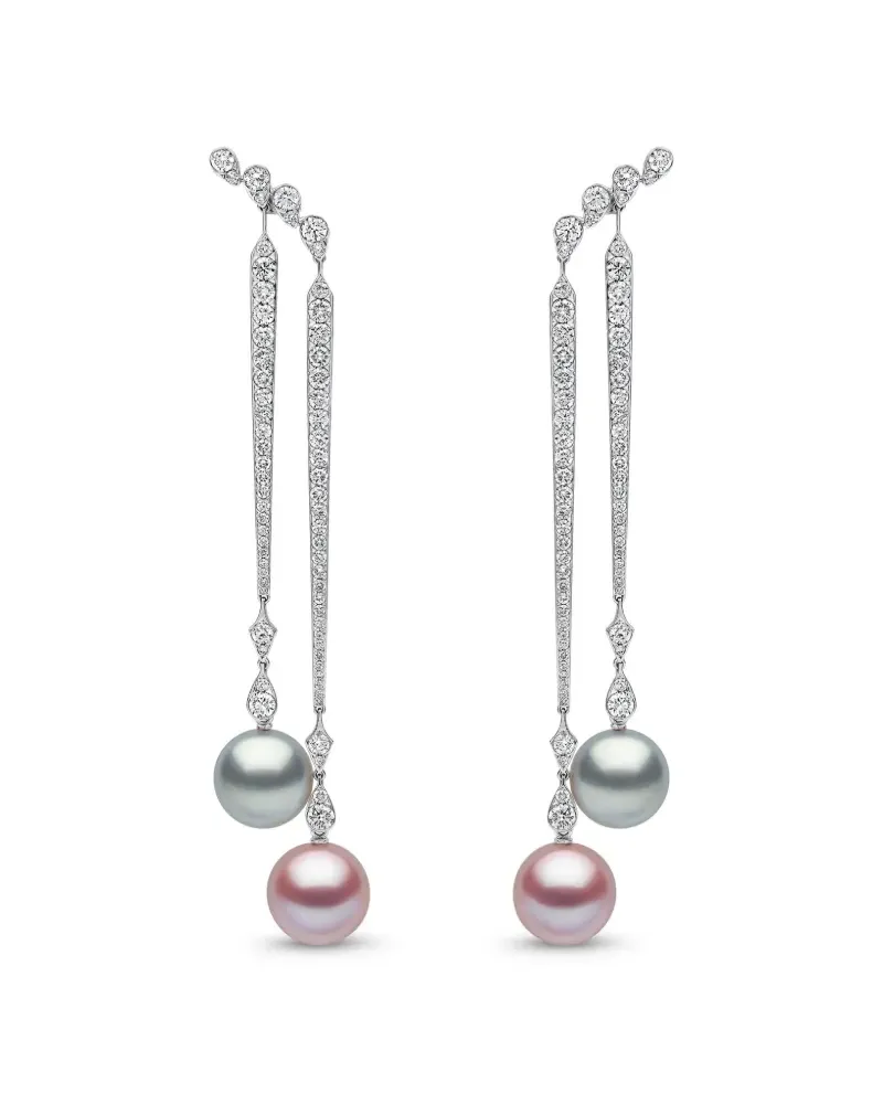 YOKO London Ohrringe mit Perlen - Silber Silber