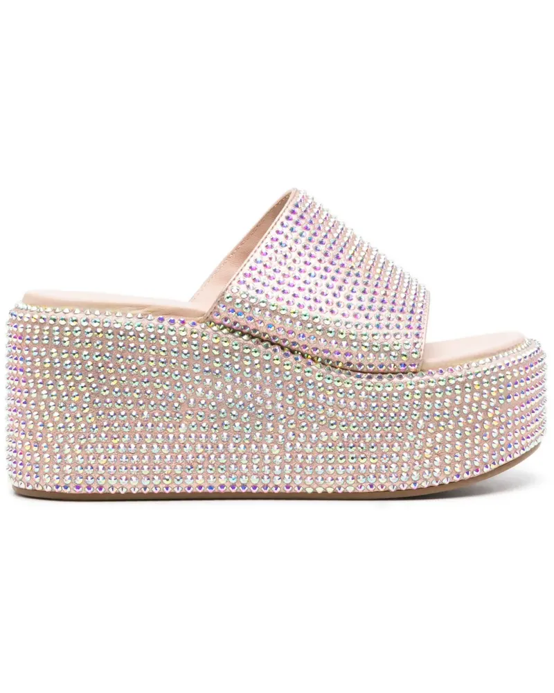 Le Silla Aiko Plateau-Sandalen - Rosa Rosa
