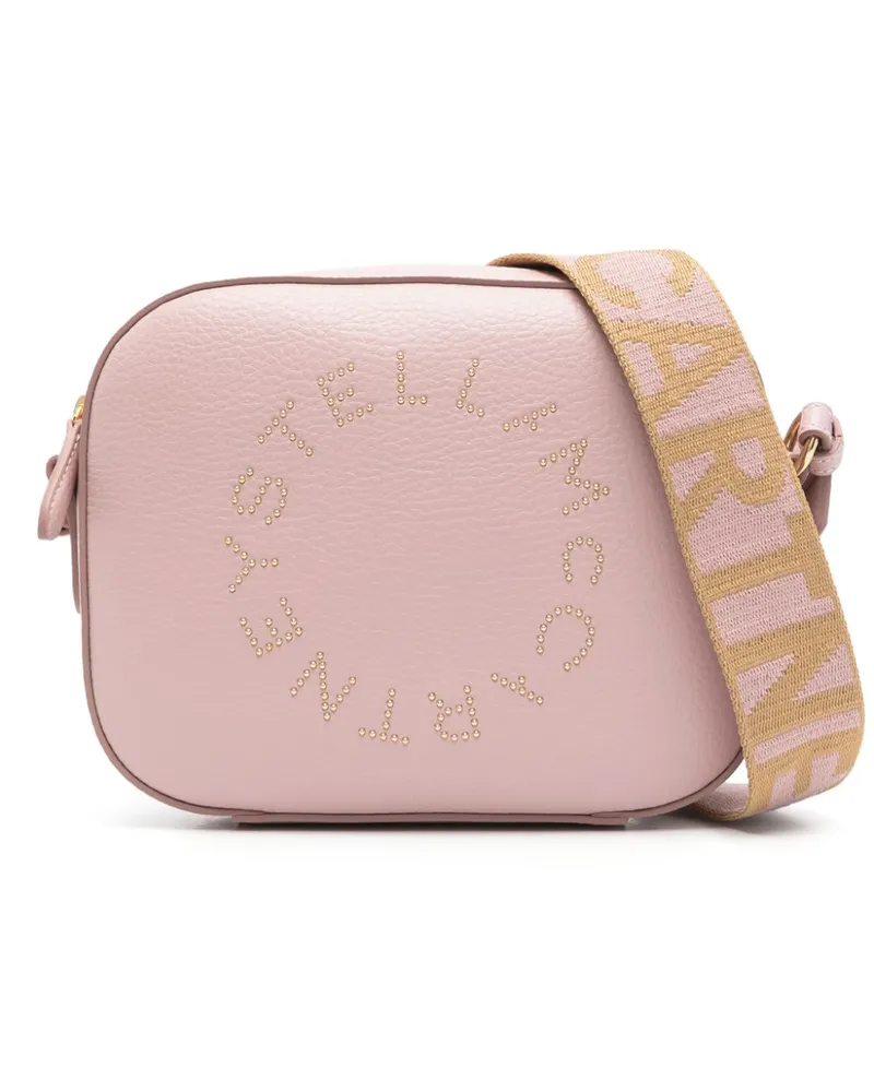 Stella McCartney Kameratasche mit Logo - Rosa Rosa