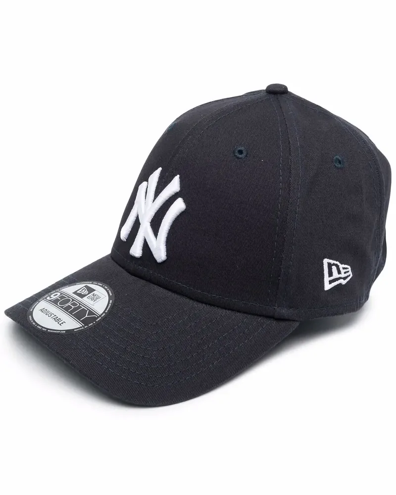 New Era Baseballkappe mit Logo-Stickerei - Blau Blau