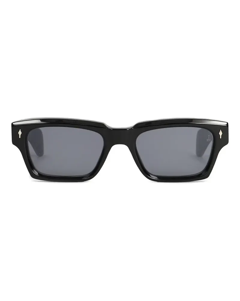 Jacques Marie Mage Ashcroft rectangle-frame sunglasses - Schwarz Schwarz
