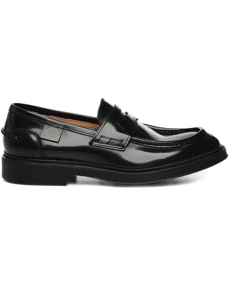 Giuliano Galiano Kobra penny-slot loafers - Schwarz Schwarz