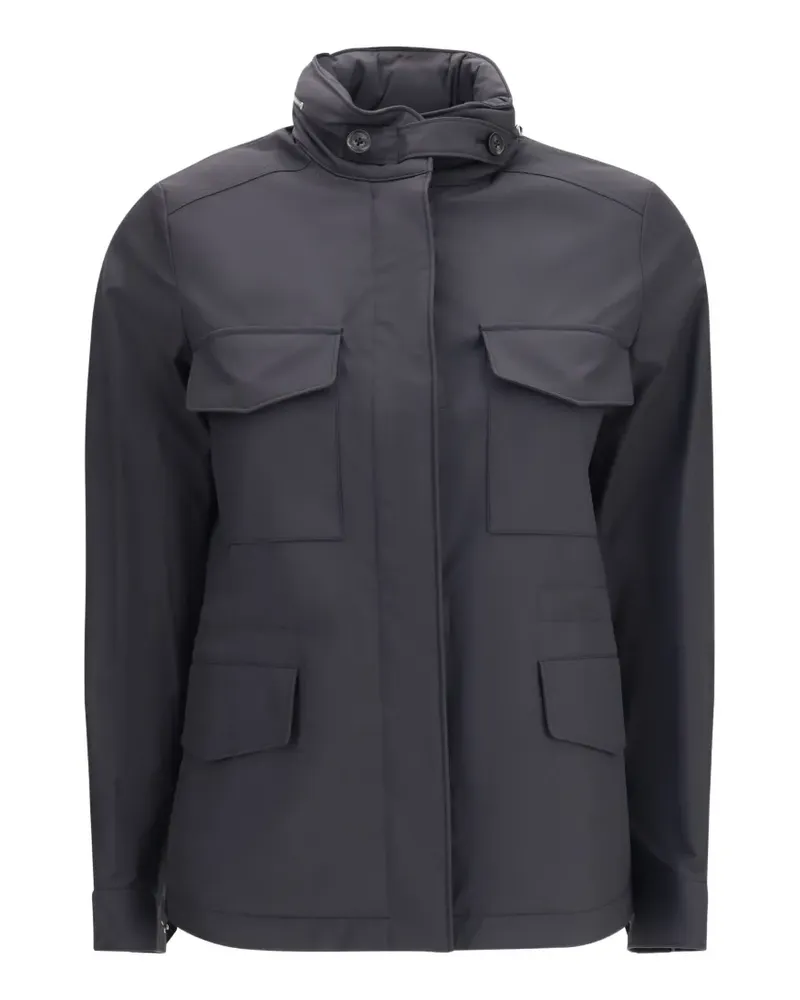 Loro Piana Traveller Mini-Feldjacke - Grau Grau