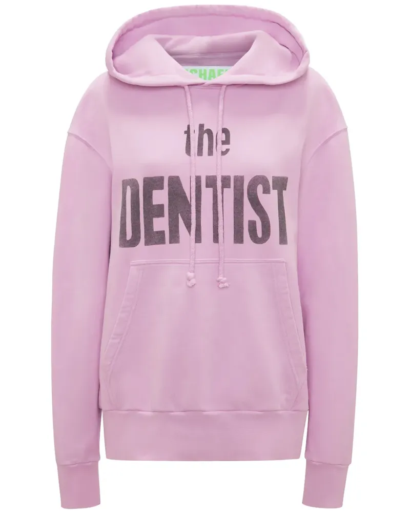 J.W.Anderson Hoodie mit grafischem Print - Violett Violett