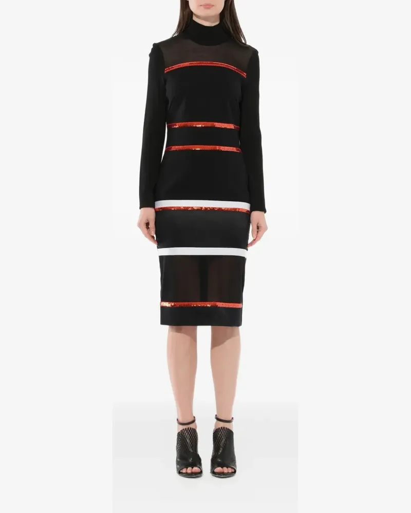 Givenchy sequined sweater dress - Schwarz Schwarz