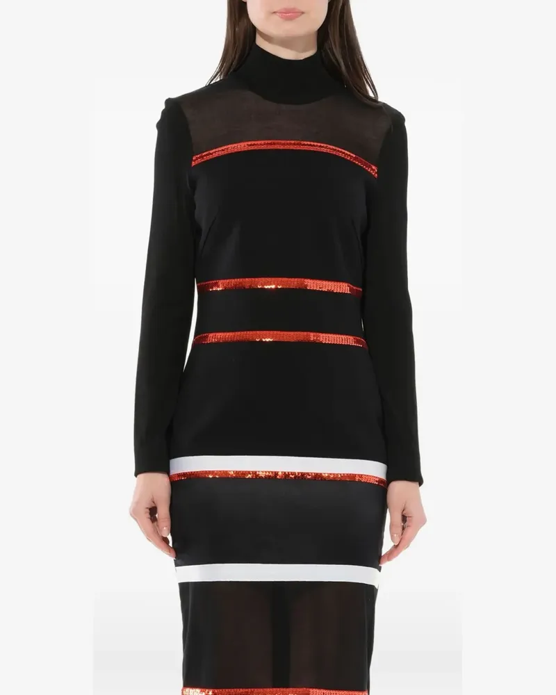Givenchy sequined sweater dress - Schwarz Schwarz