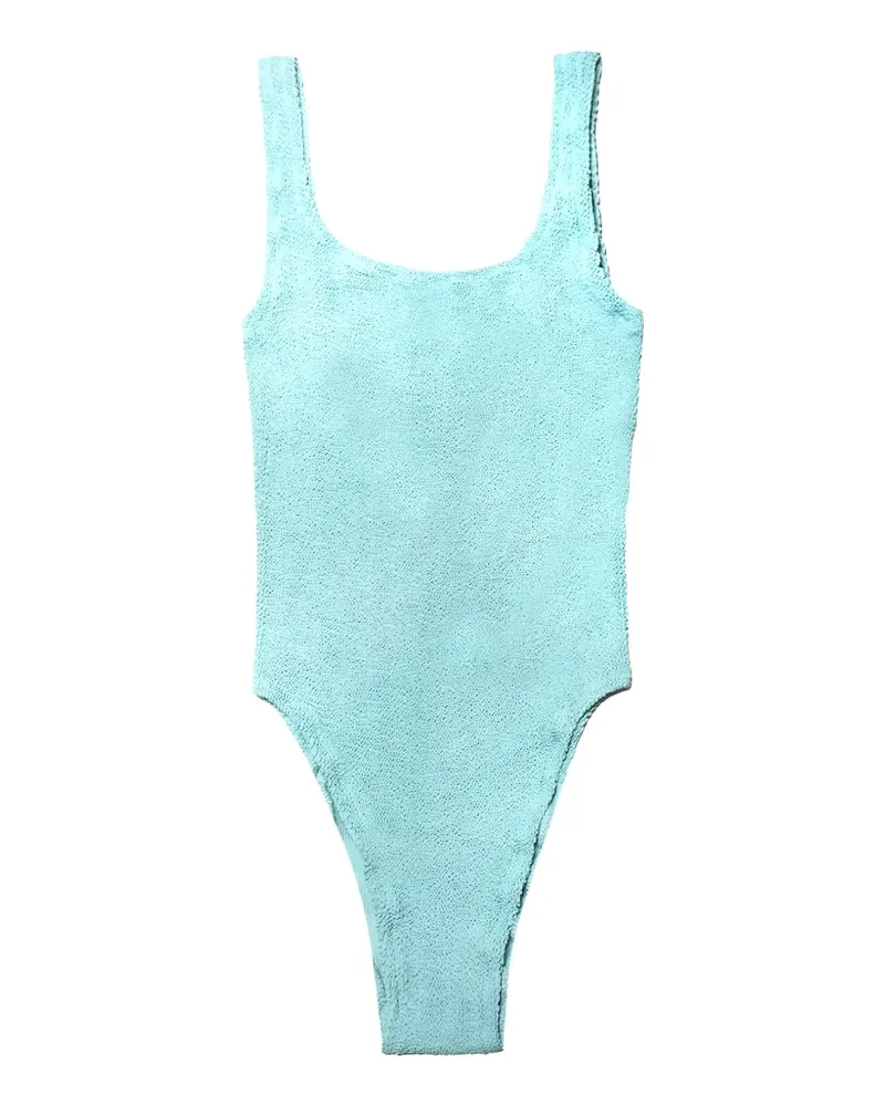 MC2 Saint Barth Lora scoop-neck swimsuit - Blau Blau