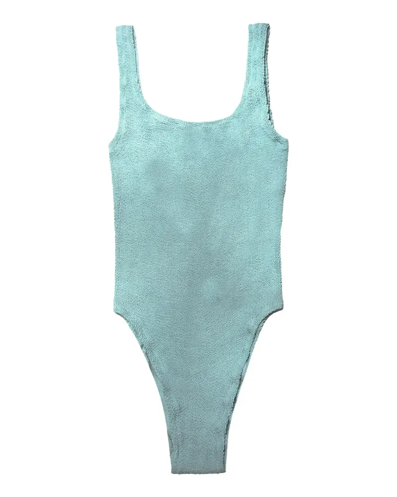 MC2 Saint Barth Lora scoop-neck swimsuit - Blau Blau