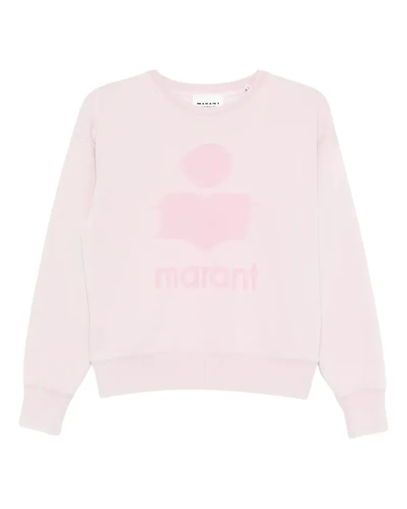 Isabel Marant Mobyli logo-print sweatshirt - Rosa Rosa