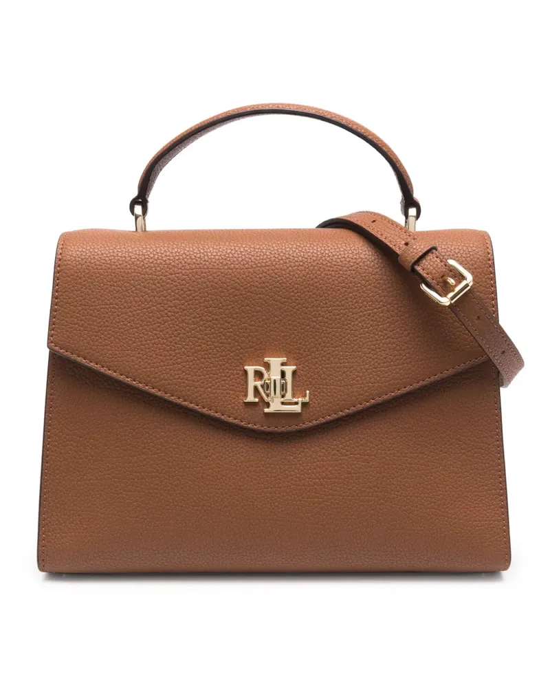 Ralph Lauren Mittelgroße Satteltasche - Braun Braun