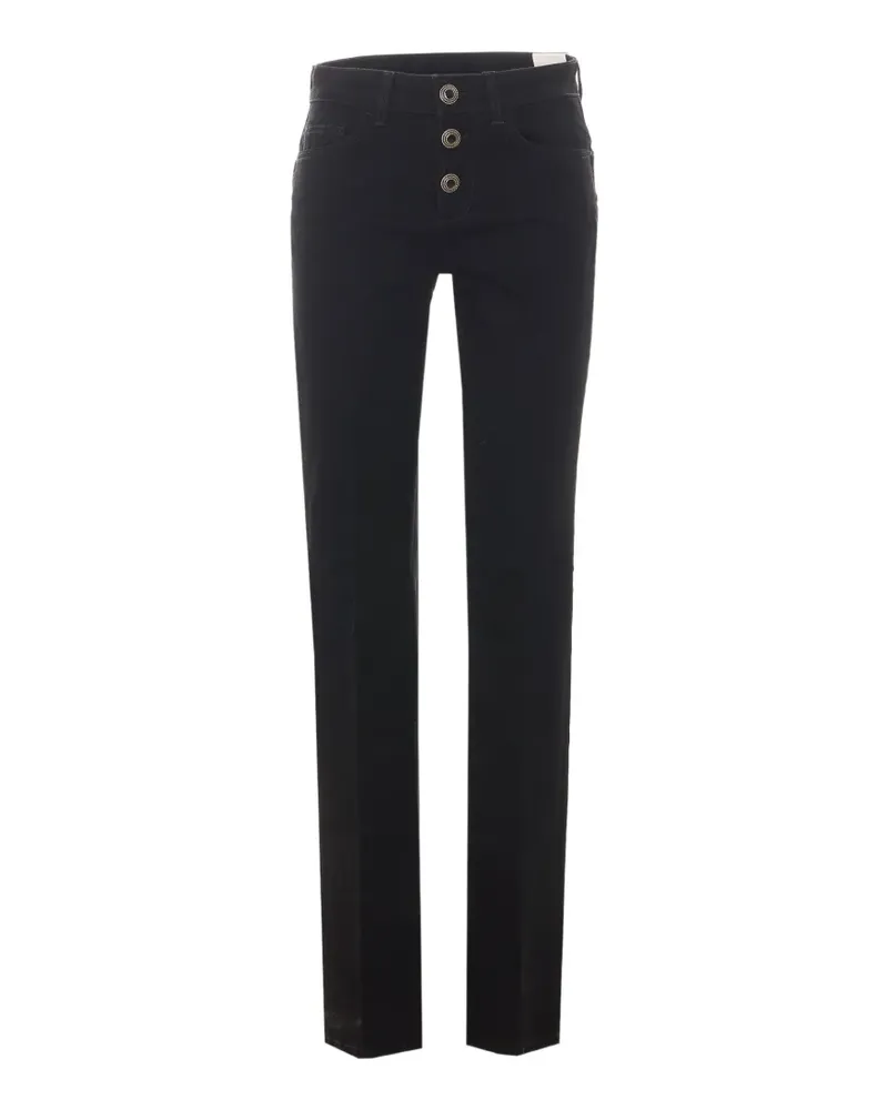 Liu Jo logo-patch skinny jeans - Schwarz Schwarz
