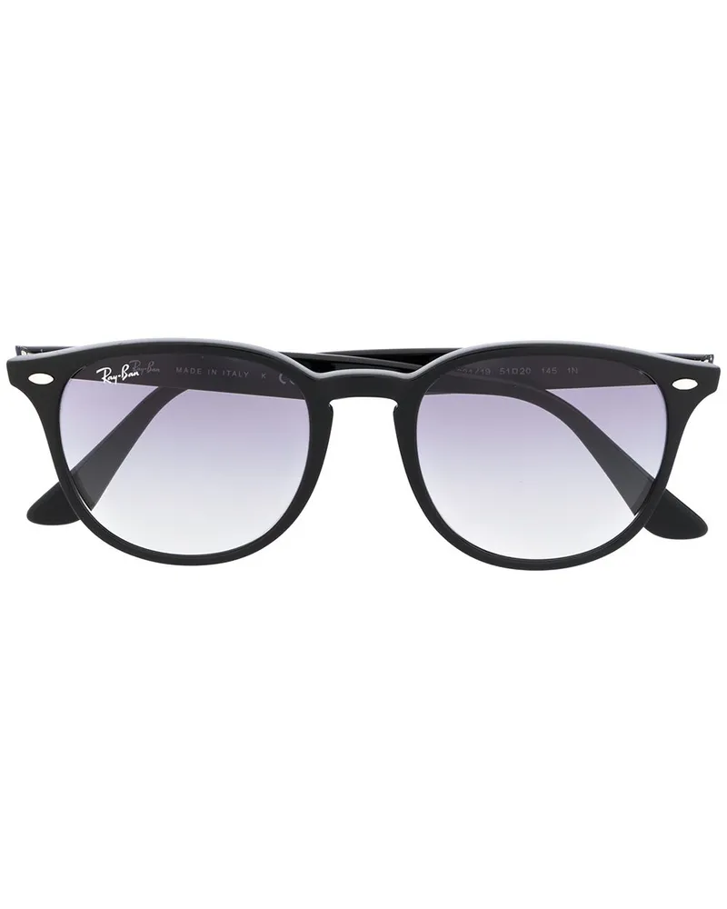 Ray Ban Runde 'RB4259' Sonnenbrille - Schwarz Schwarz
