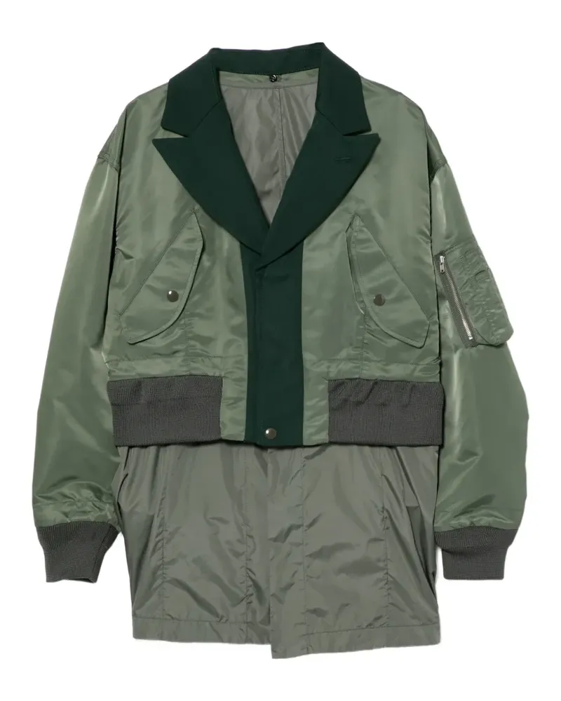 Toga Jacke aus Nylon - Grün Grün