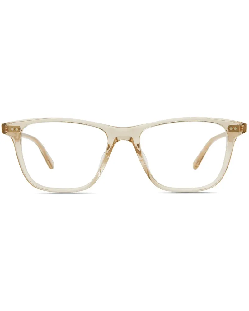 Garrett Leight Brille mit eckigem Gestell - Nude Nude