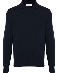 Ballantyne Pullover mit Poloshirtkragen Blau