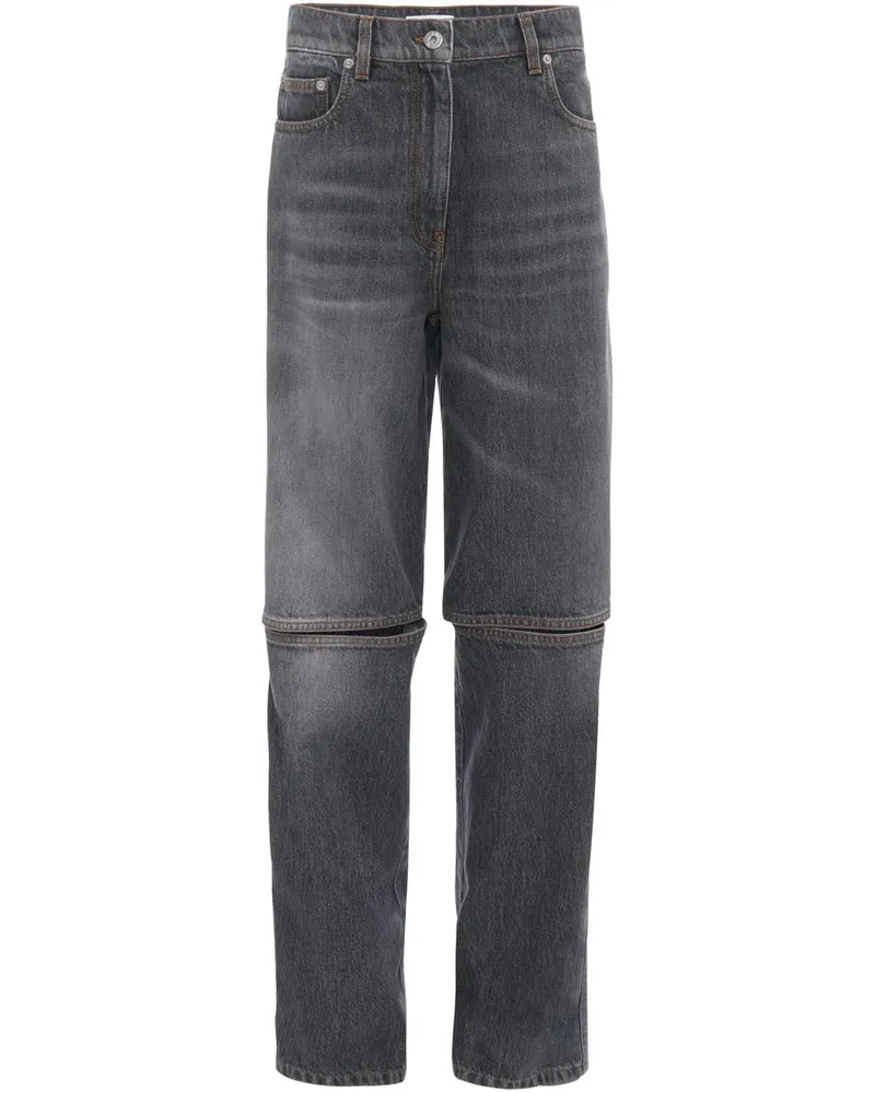 J.W.Anderson Jeans mit Cut-Out Grau