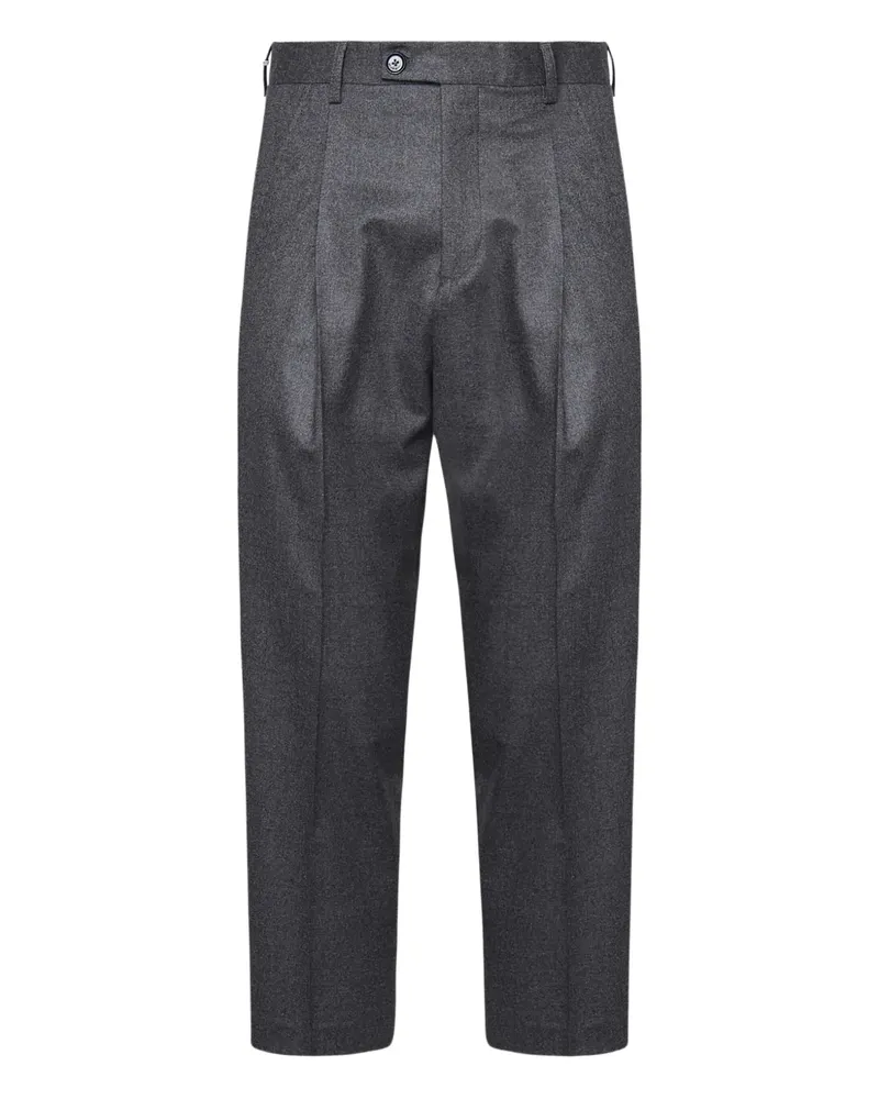 Be Able Raul Hose mit Falten an der Seite - Grau Grau