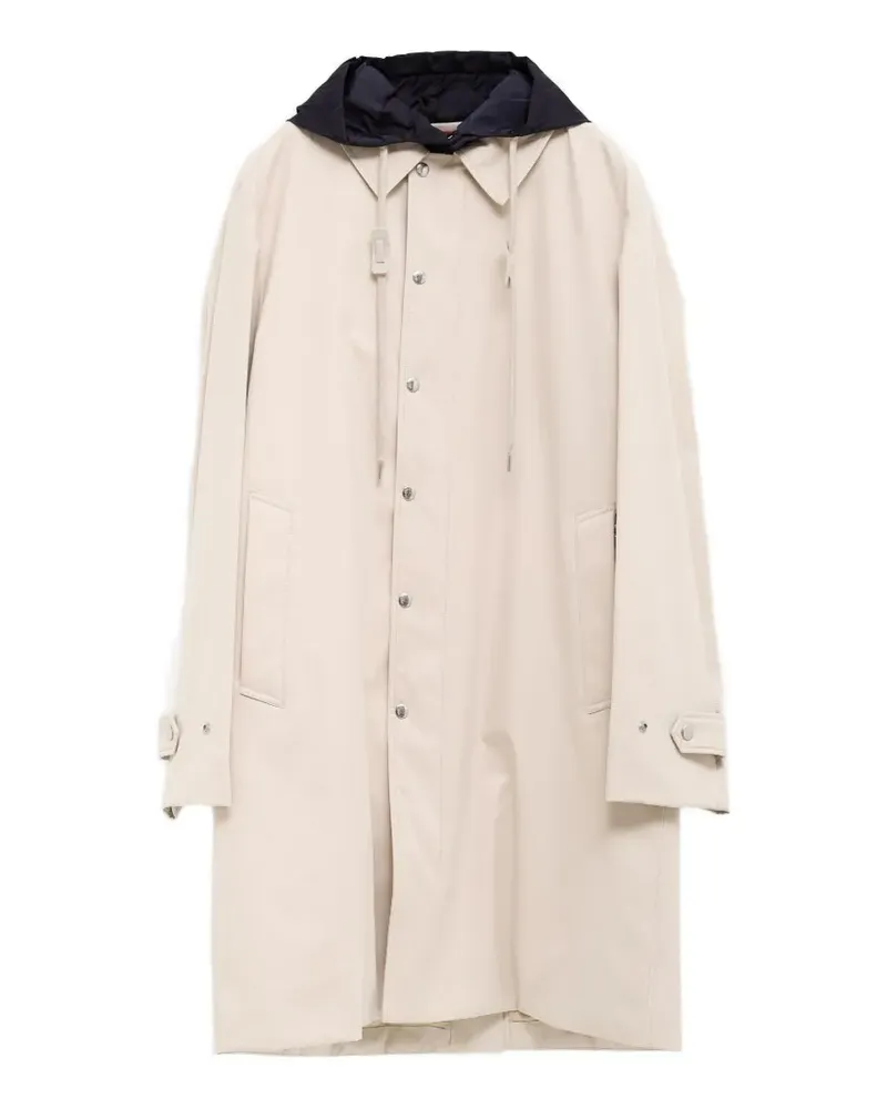 Moncler Kervoyal Mantel mit Knöpfen - Nude Nude