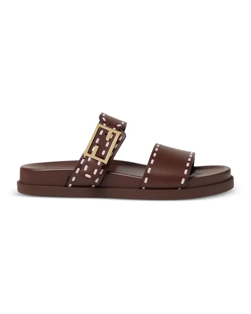 Fendi Feel Sandalen mit Schnalle - Braun Braun