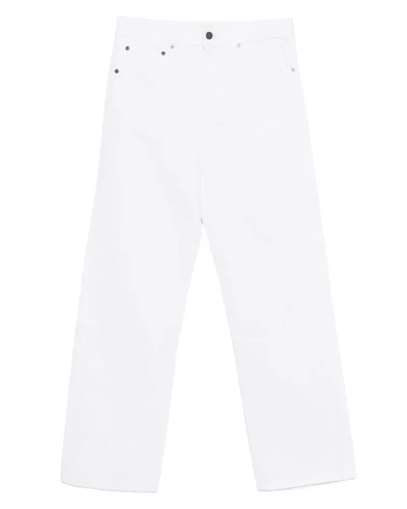 KHAITE Jeans mit Knopfverschluss - Weiß Weiß