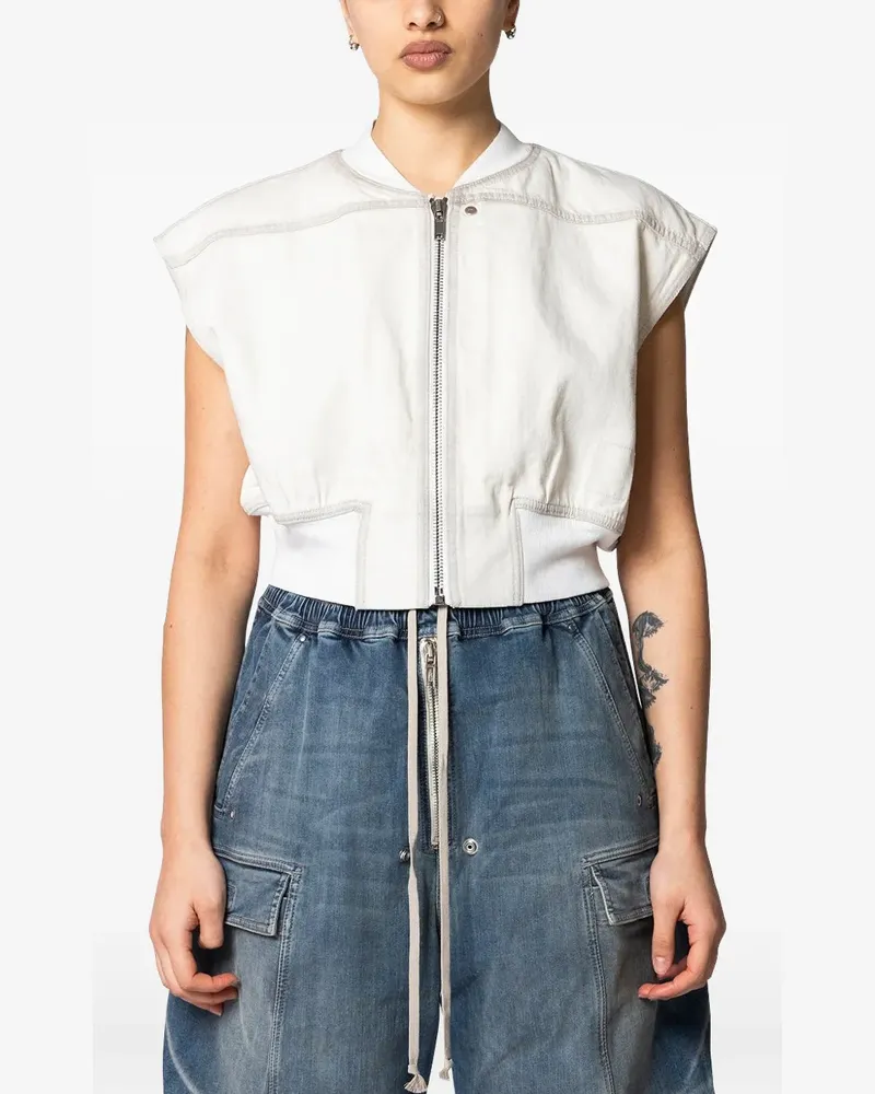 DRKSHDW by Rick Owens Weste mit Reißverschluss - Nude Nude