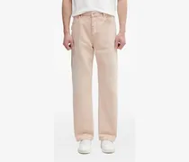 Jeans mit Rosen-Effekt - Rosa