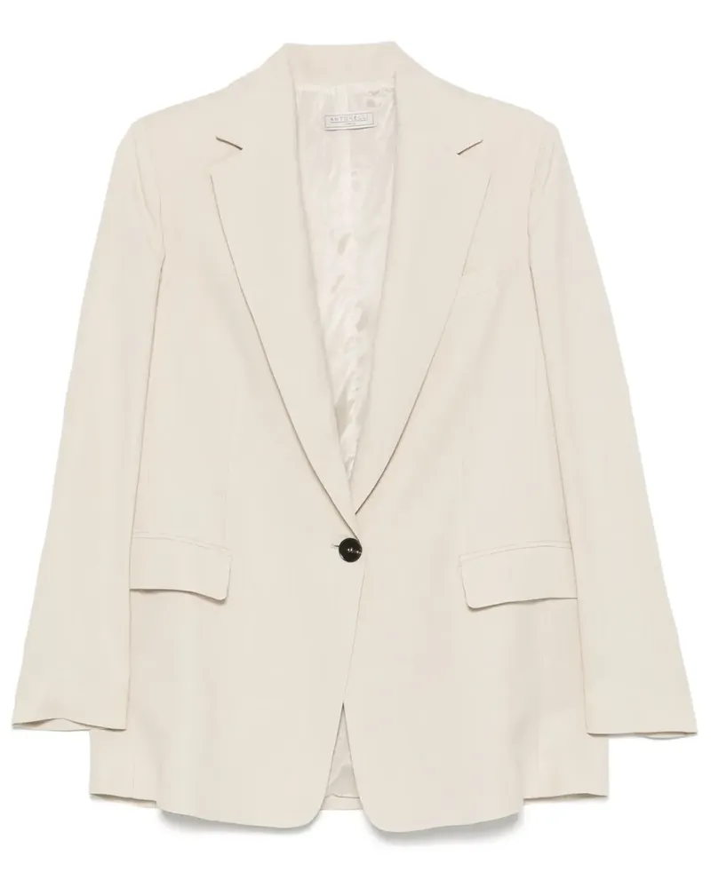 Antonelli Firenze Falco Blazer - Nude Nude