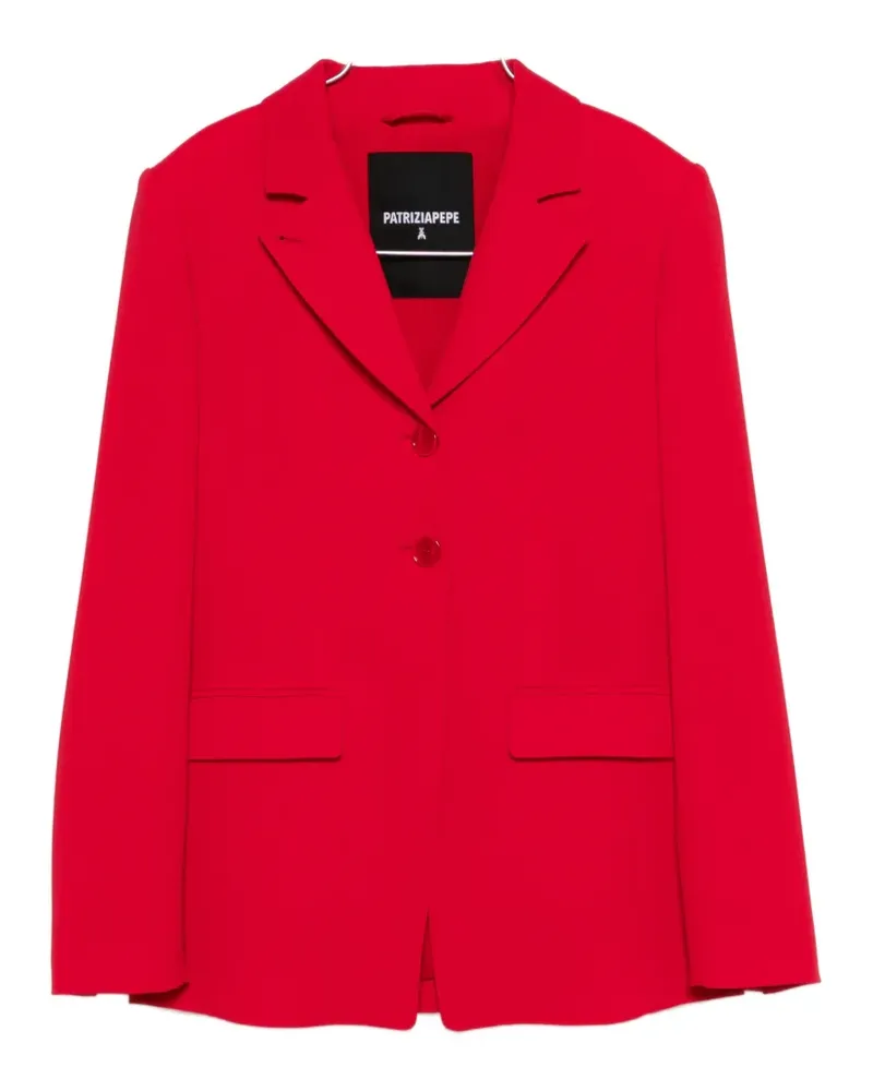 Patrizia Pepe slim tailored blazer - Rot Rot