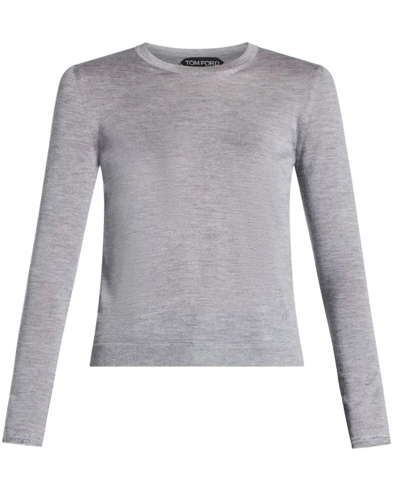 Tom Ford Gestricktes Oberteil - Grau Grau