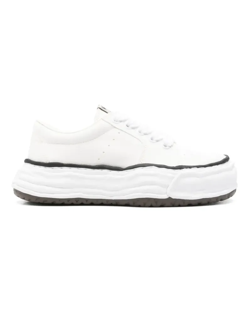 MIHARAYASUHIRO lace-up sneakers - Weiß Weiß