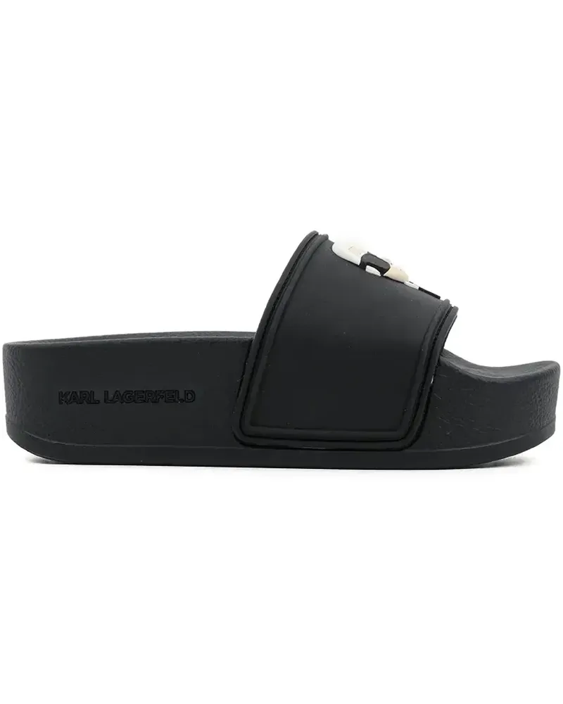 Karl Lagerfeld Kondo 2.0 Pantoletten - Schwarz Schwarz