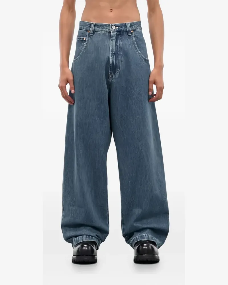 VETEMENTS Hip Hop Jeans - Blau Blau
