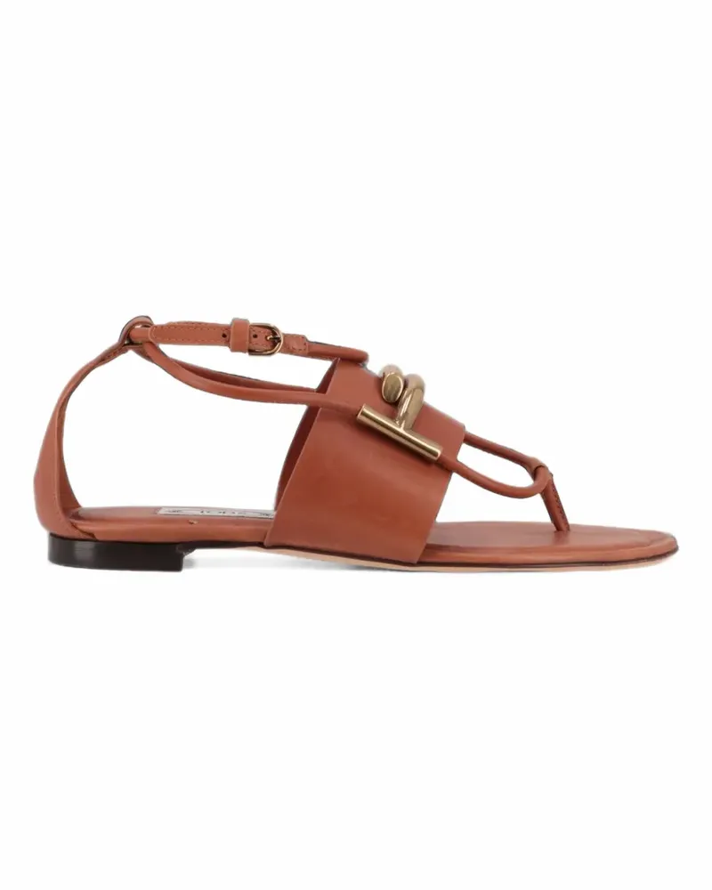 TOD'S T Timeless Sandalen - Braun Braun