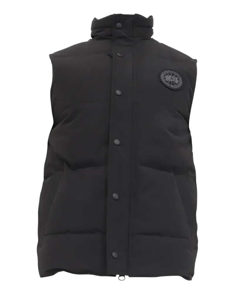 Canada Goose 2010s Garson Steppweste - Schwarz Schwarz