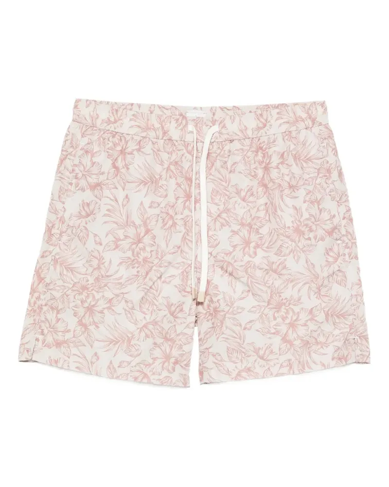 Eleventy Badeshorts mit Blumenmuster - Nude Nude