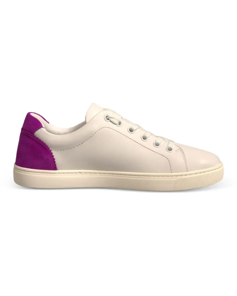 Dolce & Gabbana Sneakers mit Wildledereinsatz - Nude Nude
