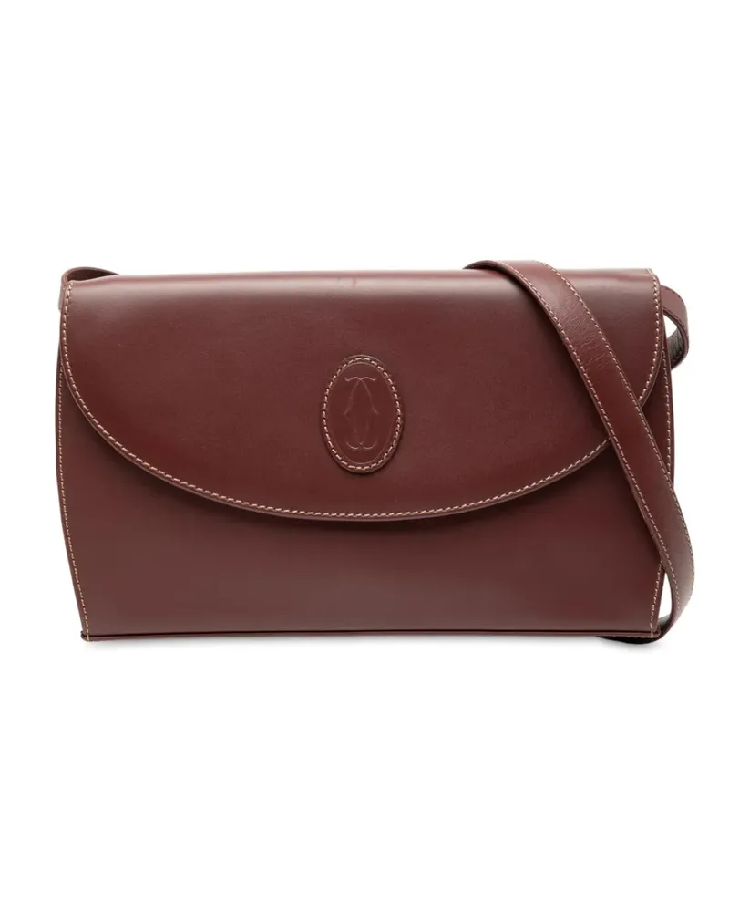 Cartier 2010-2025 Must de  Umhängetasche aus Leder - Rot Rot