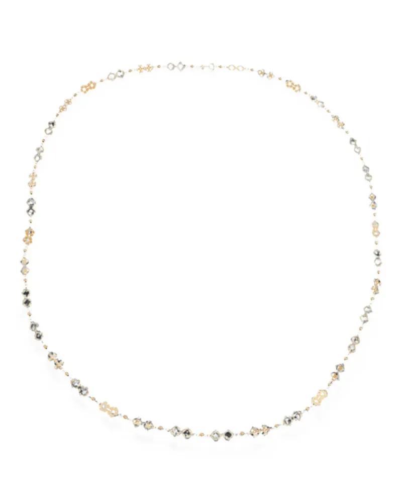 Tory Burch Halskette mit geometrischem Anhänger - Gold Gold