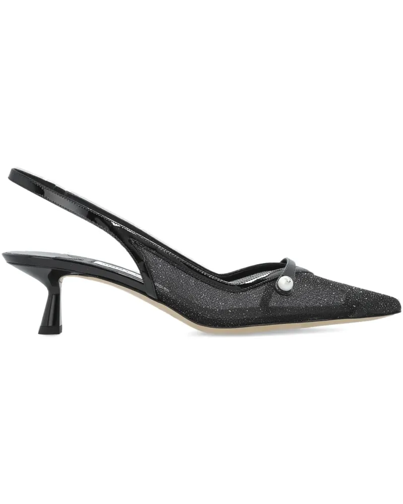 Jimmy Choo Amita Slingback-Pumps 45mm - Schwarz Schwarz