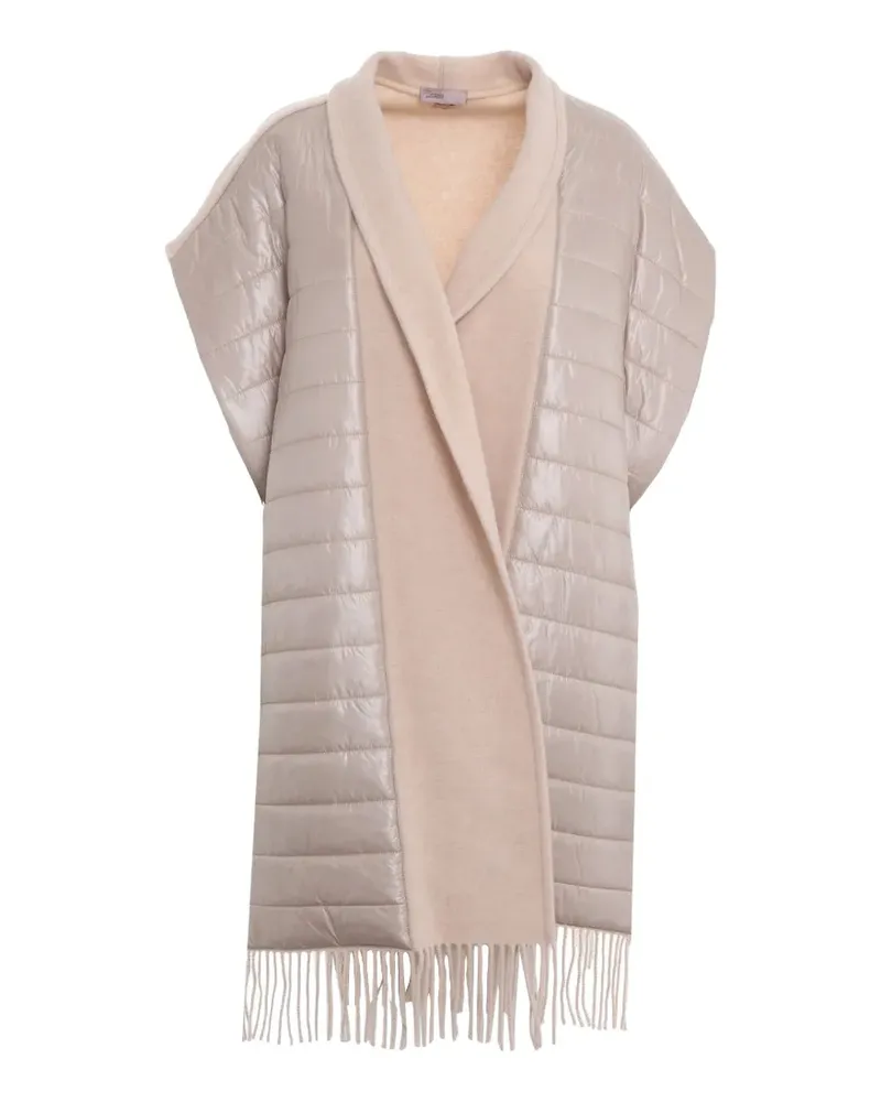 Herno Mantel mit Fransensaum - Nude Nude